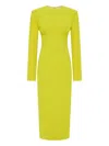 Rachel Gilbert Dover Long-sleeves Maxi Dress In Green