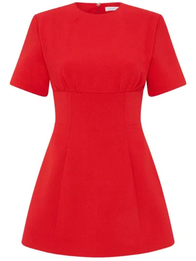 Rachel Gilbert Dover Mini Dress In Red