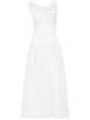Rachel Gilbert Siala Midi Dress In Ivory In Neutrals