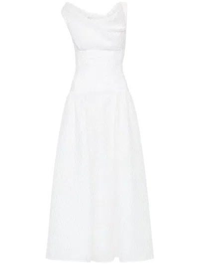 Rachel Gilbert Elley Dress In Neutrals