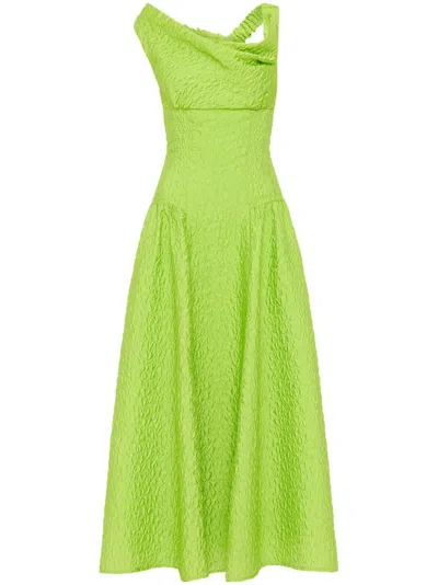 Rachel Gilbert Elley Midi Dress In Green