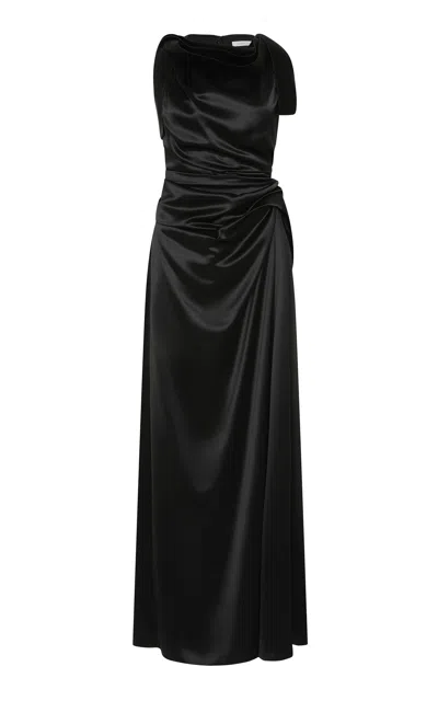 Rachel Gilbert Ellie Gown In Black