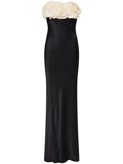 Rachel Gilbert Fiorella Gown In Black