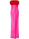Rachel Gilbert Fiorella Gown In Pink