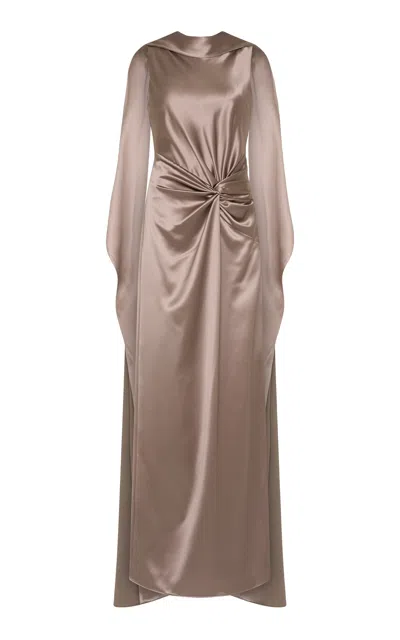Rachel Gilbert Florence Gown In Neutral