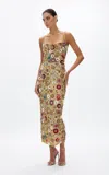 Rachel Gilbert Francesca Gown In Floral