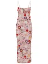 Rachel Gilbert Francesca Gown In Pink