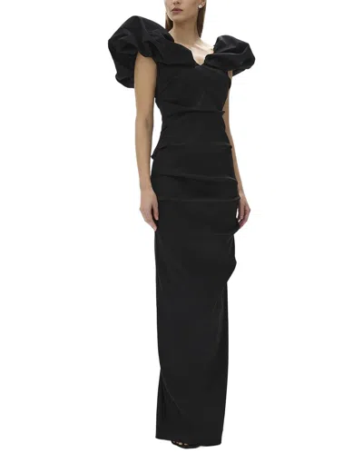 Rachel Gilbert Frey Fitted Dress