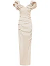 Rachel Gilbert Frey Maxi Dress In Yellow