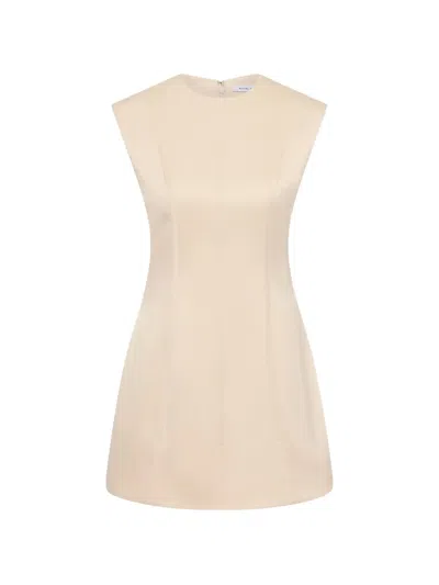 Rachel Gilbert Hallie Mini Dress In Champagne In Neutral
