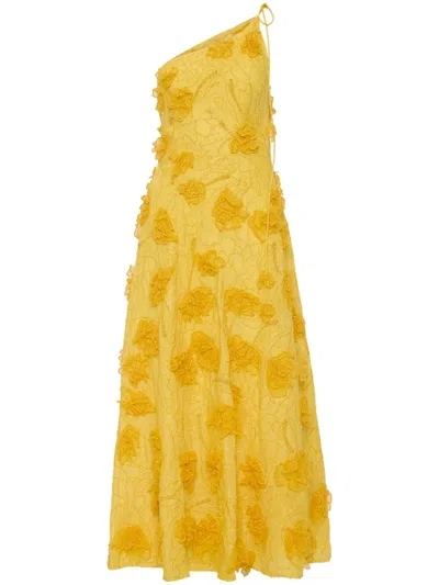 Rachel Gilbert Ianthe Dress In Yellow