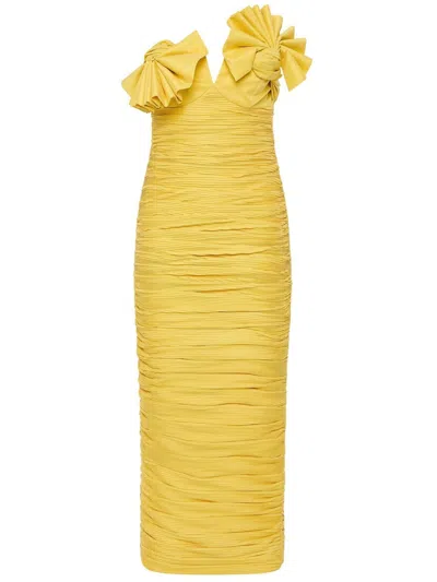 Rachel Gilbert Jensen Kleid In Gelb