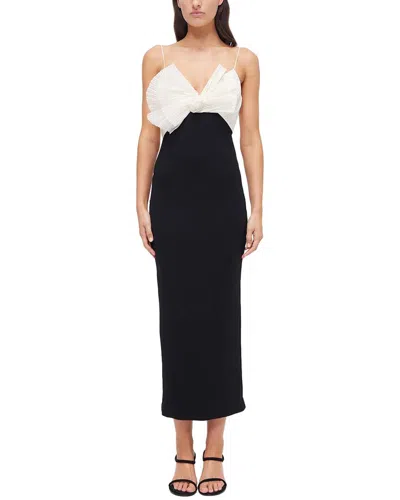 Rachel Gilbert July Strap Midi Dress In Black