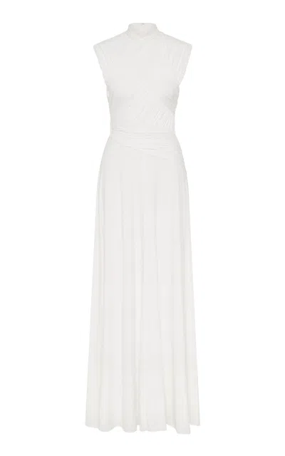 Rachel Gilbert Juniper Ruched Gown