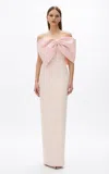 Rachel Gilbert Kace Gown In Light Pink
