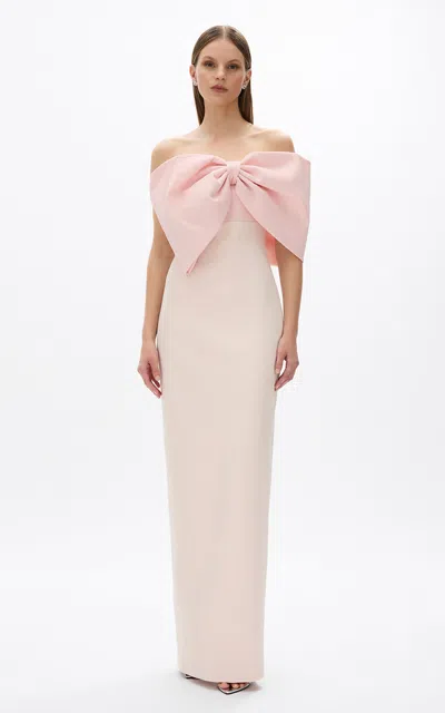 Rachel Gilbert Kace Gown In Light Pink