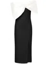 Rachel Gilbert Kace Midi Dress In Black