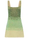 Rachel Gilbert Kaito Mini Dress In Green
