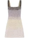 Rachel Gilbert Kaito Mini Dress In Grey