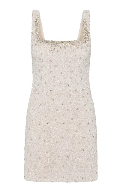 Rachel Gilbert Kaity Embellished Tulle Mini Dress