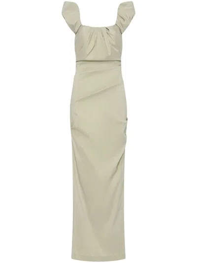 Rachel Gilbert Kalina Maxi Dress In Green