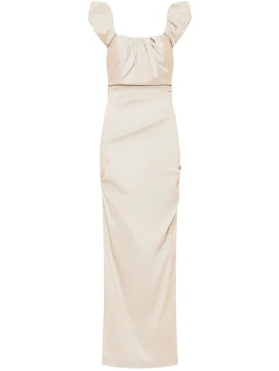 Rachel Gilbert Kalina Maxi Dress In Neutrals