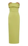 Rachel Gilbert Laira Embellished Midi Dress