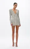 Rachel Gilbert Leona Mini In Silver