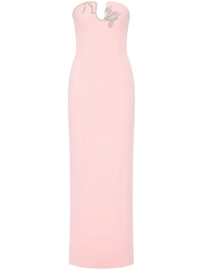 Rachel Gilbert Leura Gown In Pink