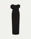 Rachel Gilbert Levi Strapless Column Gown