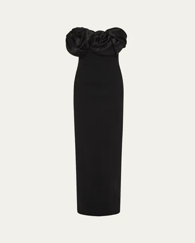 Rachel Gilbert Levi Strapless Column Gown