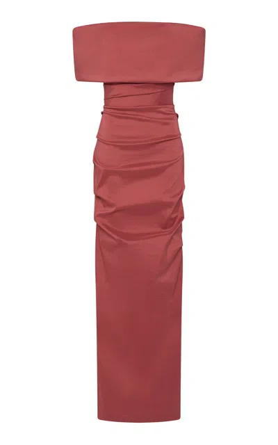Rachel Gilbert Livia Gown In Pink