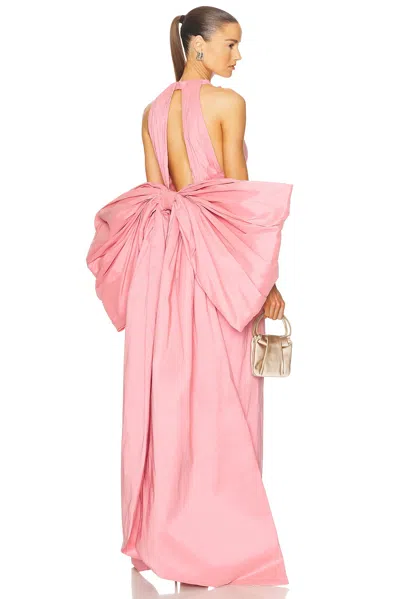 Rachel Gilbert Lottie Gown In Peony