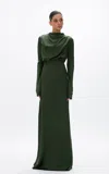 Rachel Gilbert Lucielle Gown In Green