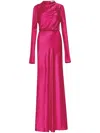 Rachel Gilbert Lucielle Abendkleid In Rosa