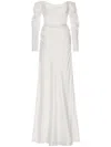 Rachel Gilbert Lucien Gown In White
