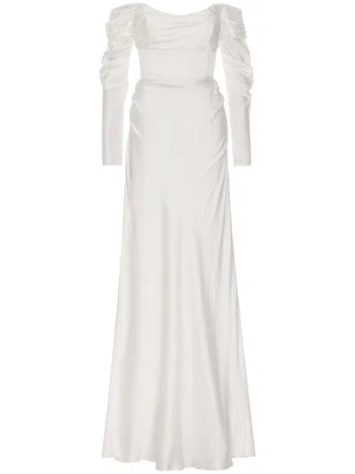 Rachel Gilbert Lucien Gown In White