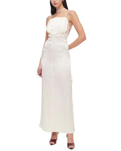 Rachel Gilbert Ludie Maxi Dress In White