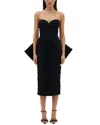 Rachel Gilbert Marji Midi Dress In Black