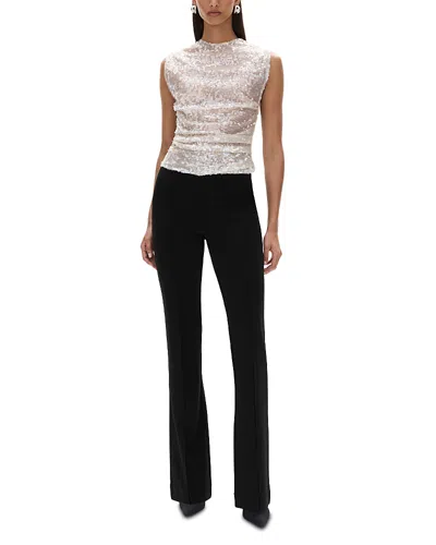 Rachel Gilbert Marlow Embellished Top In Neutral