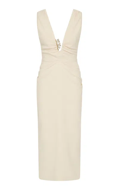 Rachel Gilbert Martina Gathered Midi Dress