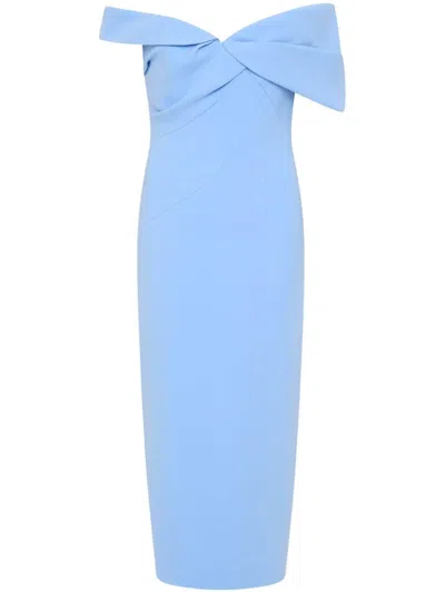 Rachel Gilbert Mattie Dress In Marina Blue