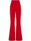Rachel Gilbert Mattie Flared Trousers In Red