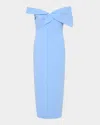 Rachel Gilbert Mattie Dress In Marina Blue
