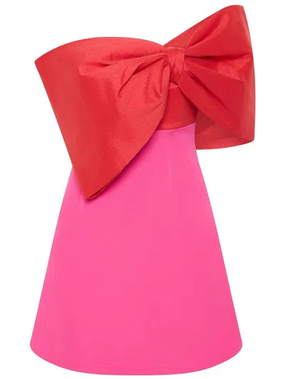 Rachel Gilbert Mini Kace Shorts In Hot Pink / Red