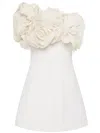 Rachel Gilbert Mini Violet Dress In White