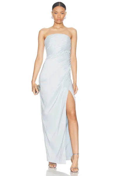 Rachel Gilbert Mira Gown In Ice
