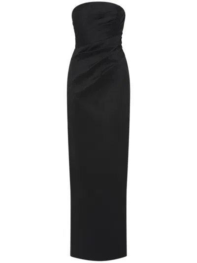 Rachel Gilbert Mira Maxi Dress In Black