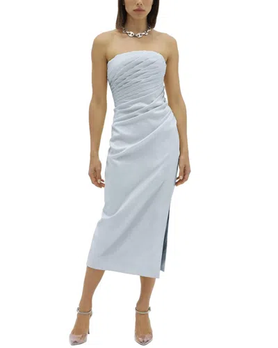 Rachel Gilbert Mira Midi Dress In Blue