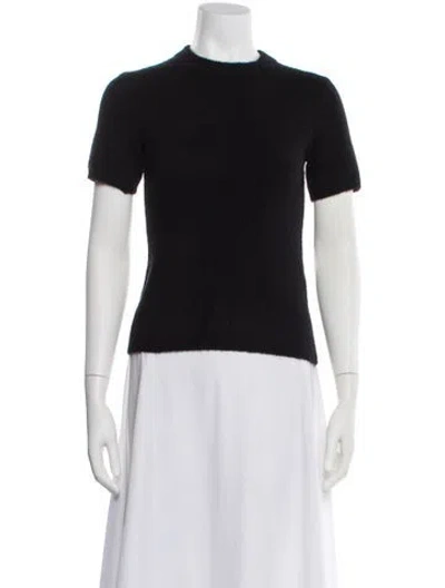 Pre-owned Rachel Gilbert Mock Neck Sweater W/ Tags In Black